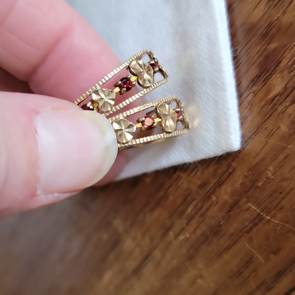 Three pairs of earrings all sterling - Picture 7 of 16